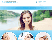 Tablet Screenshot of drselleck.com